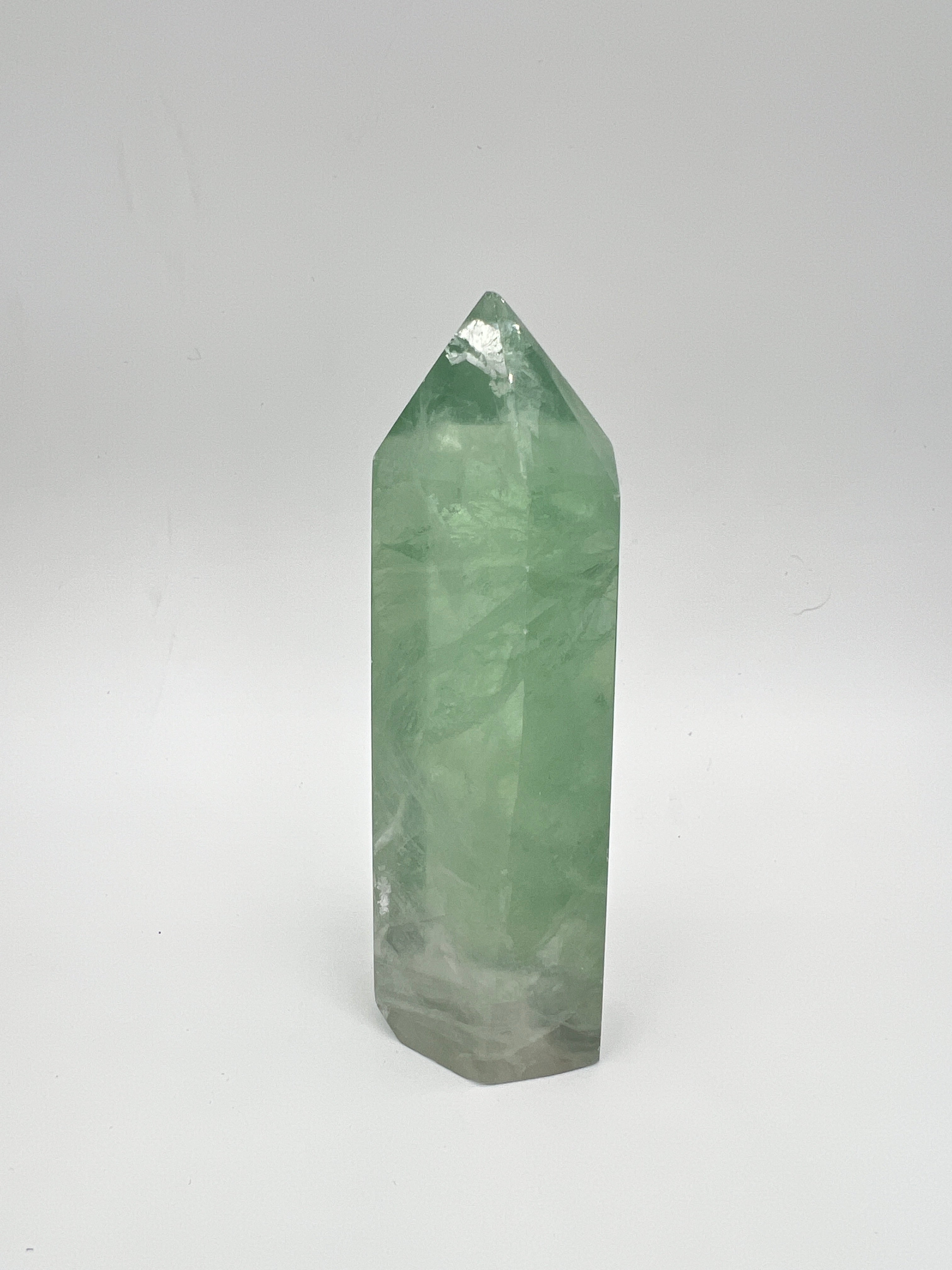 Groene fluoriet toren 0.258 kg