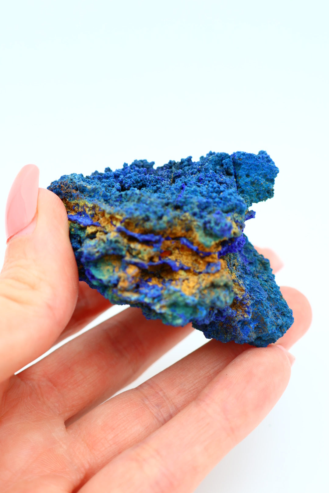 Azuriet met Malachiet ruw 0.074 gram