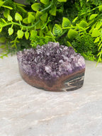 Amethist ellips gepolijst by KEY LIME STORE