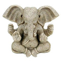 Ganesha beeld resin met zandstructuur (8 cm)