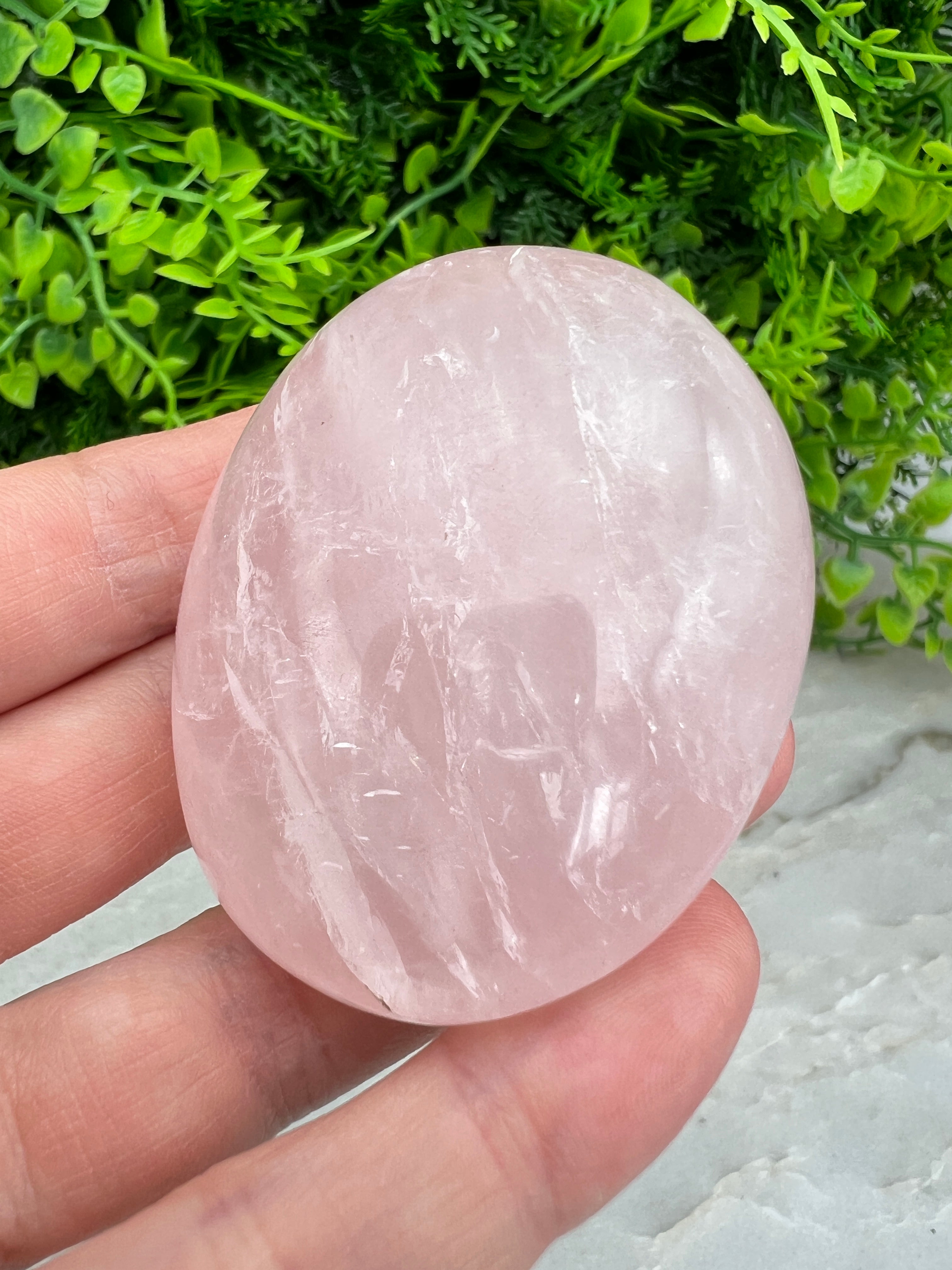 Pierre de quartz rose (6 cm)