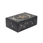 Tarot Box, Soapstone Pentagram (15x10 cm)