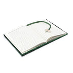 Fluwelen notitieboek lotus (20x15 cm)