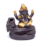 Ganesha wierookbrander backflow waterval (9x6x10 cm)