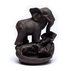 Backflow wierookbrander olifant (12x9x17 cm)