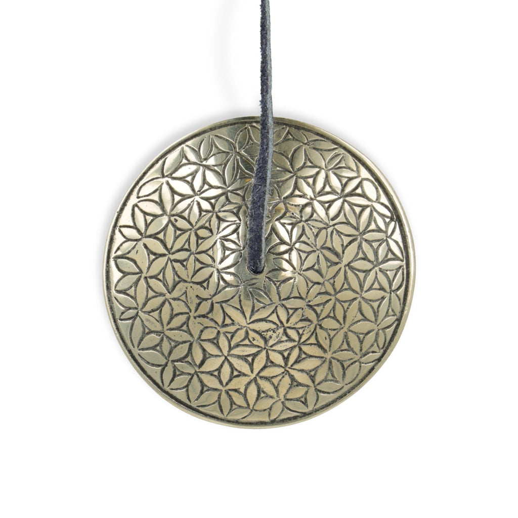 Tibetaanse Tingsha Flower of life (7cm)