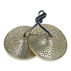 Tibetaanse Tingsha Flower of life (7,5cm)