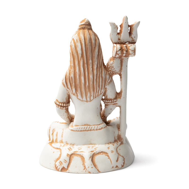Shiva beeld ivoorkleurig (15 cm)