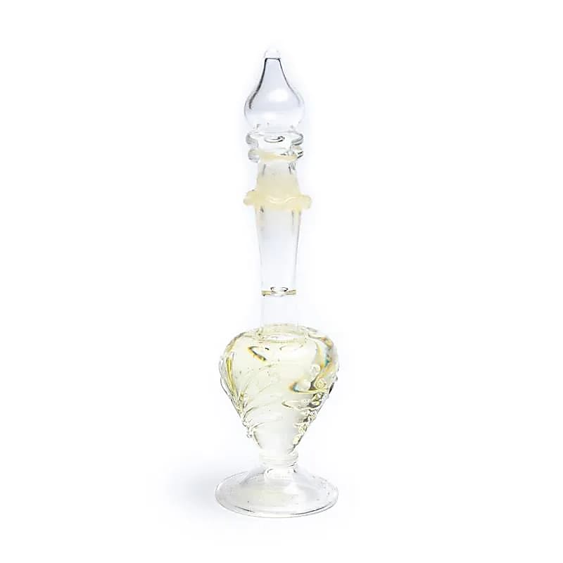 Kamperfoelie geurolie, handgeblazen flesje (5 ml)