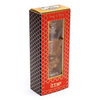 Rozen geurolie in handgeblazen flesje (5 ml)