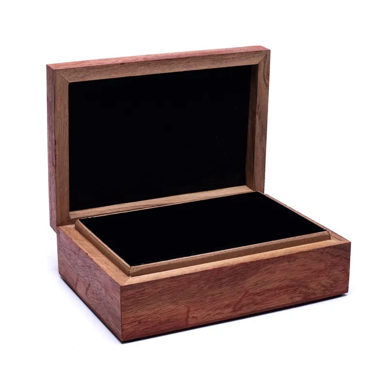 Flower of Life Engraved Tarot Box (17.5 x 13 x 6.5 cm)