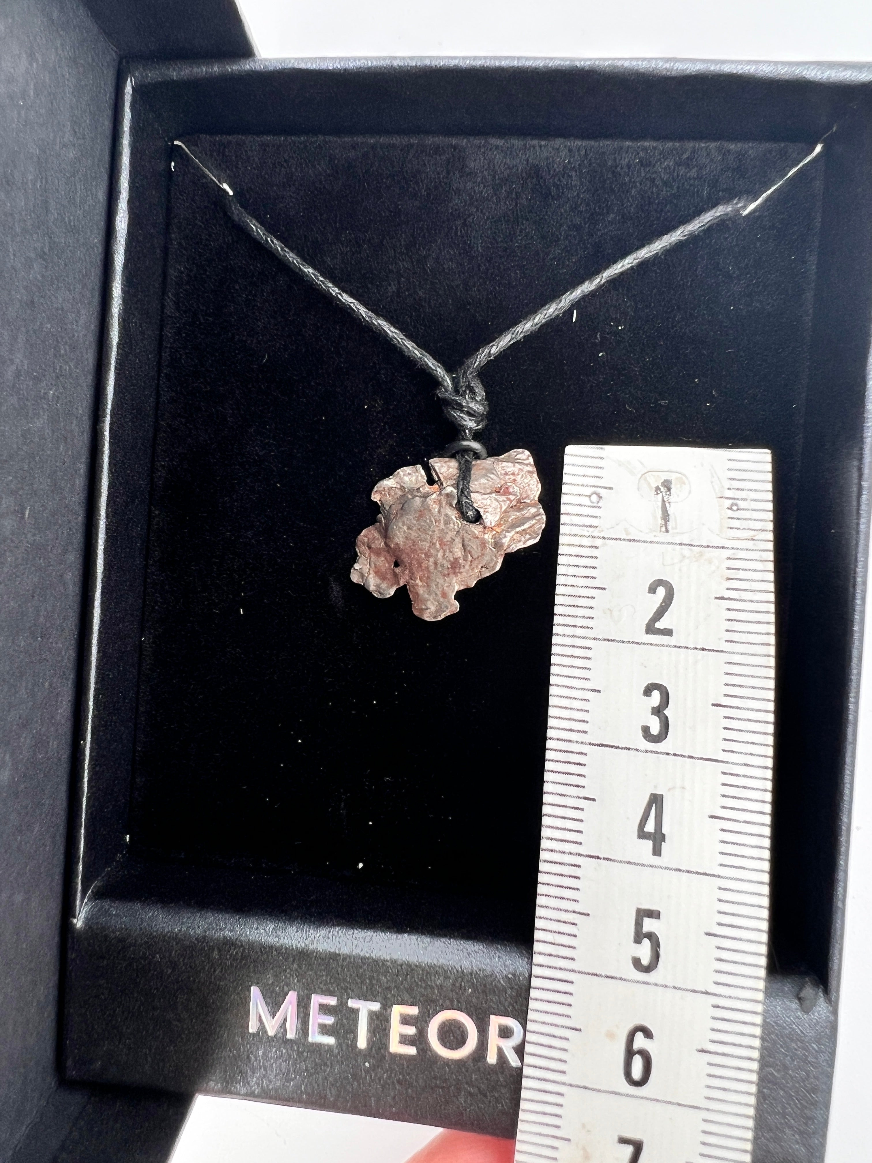 Meteoriet aan ketting