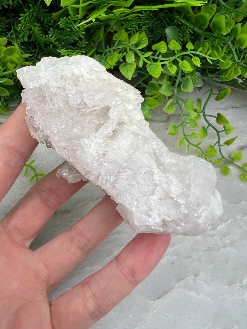 Bergkristall-Cluster (8 cm) von KEY LIME STORE