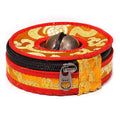 Tingsha hoesje oranje/rood Small (7.5 cm)
