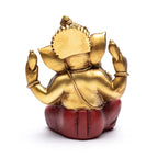 Ganesha beeld goud (458 g, 14.3x10.5x17.7 cm)