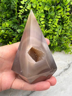Agaat diamantvorm by KEY LIME STORE