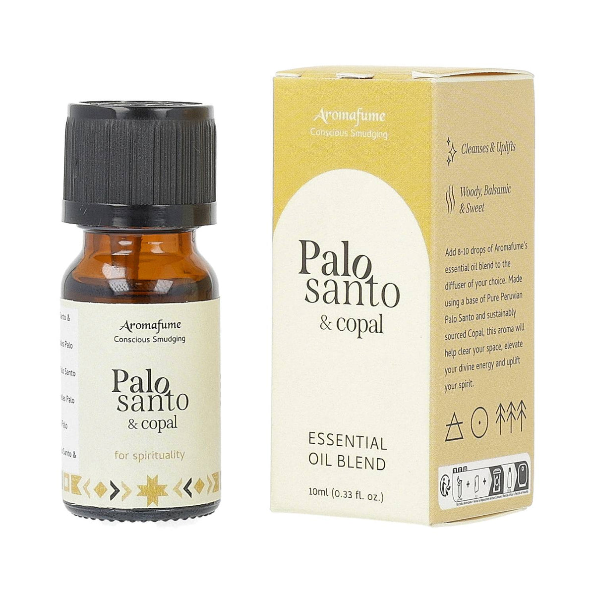 Palo Santo copal olie, aromafume essentiële blend (10 ml)