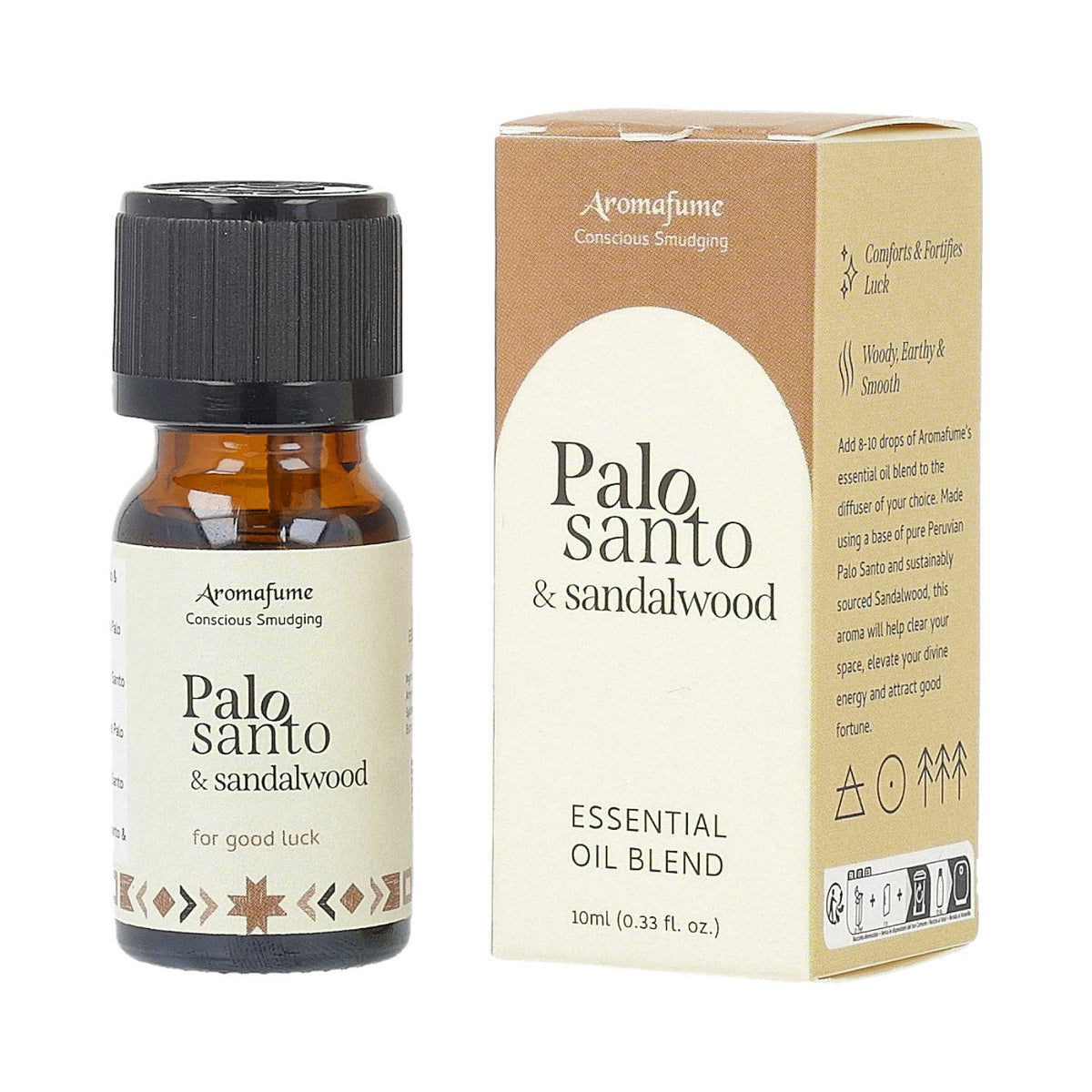 Palo Santo sandelhout olie, Aromafume essentiële blend (10 ml)