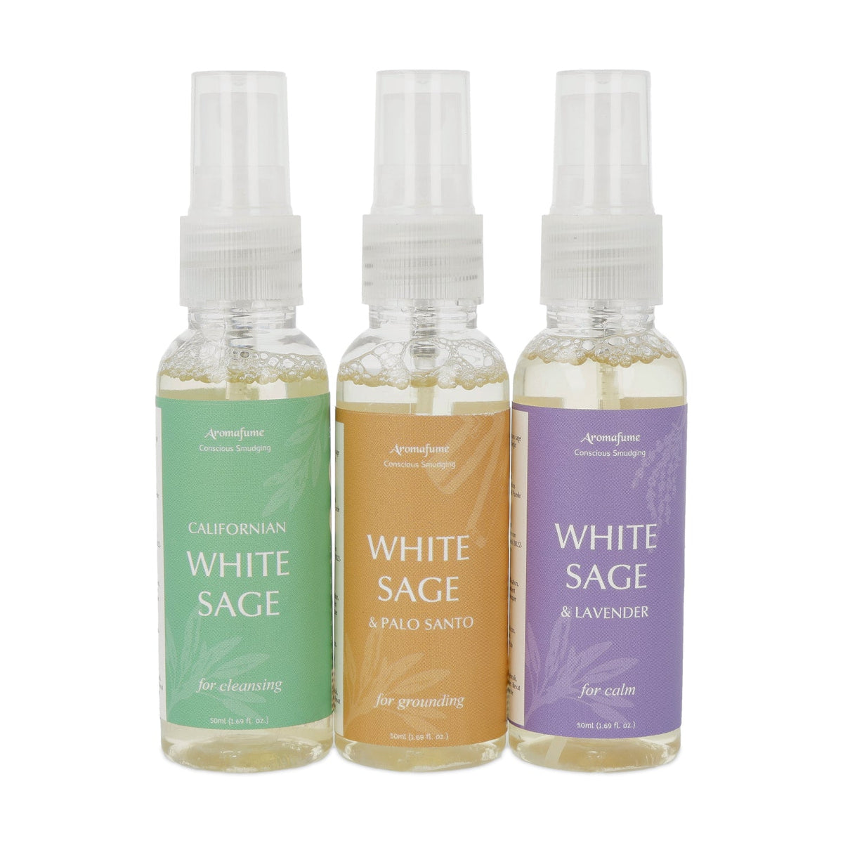Witte salie mist set Aromafume mini (3 x 50 ml)