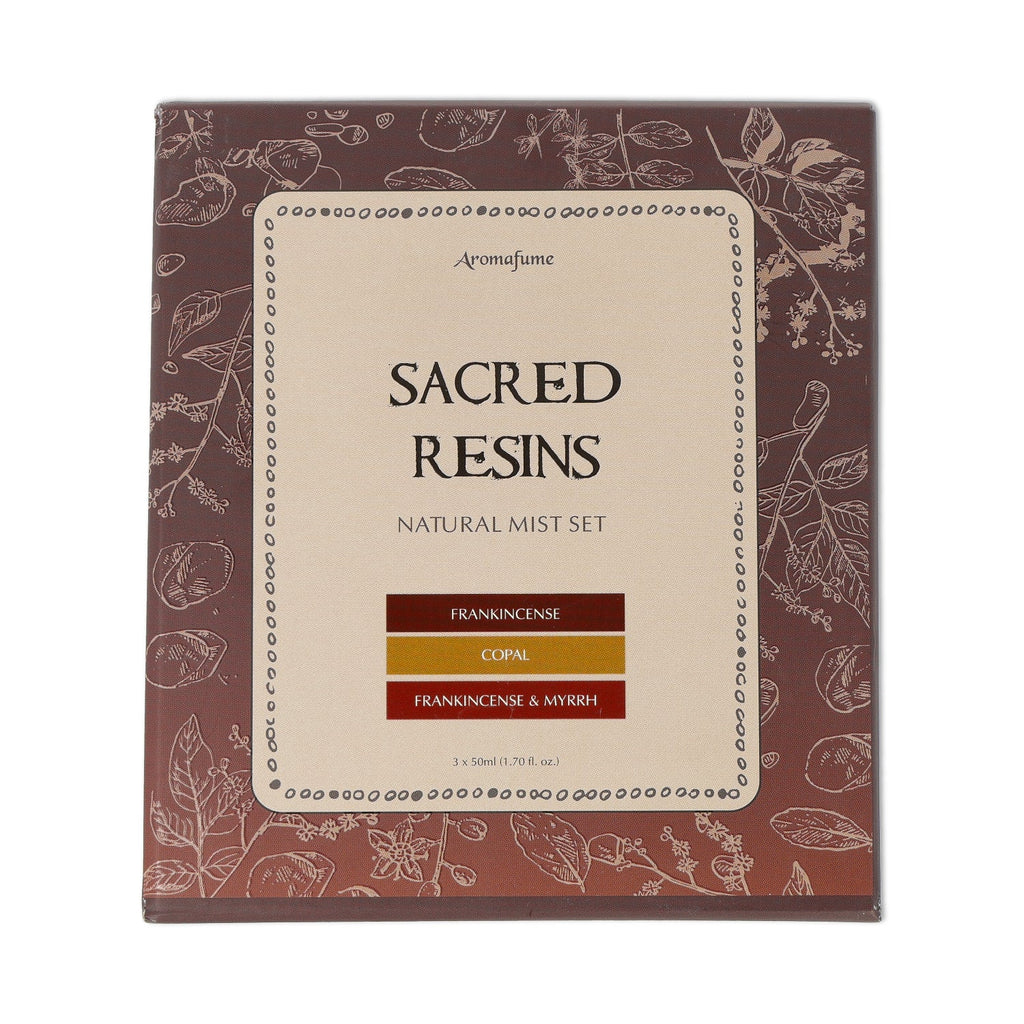 Aromafume mist set Sacred Resins (3 x 50 ml)