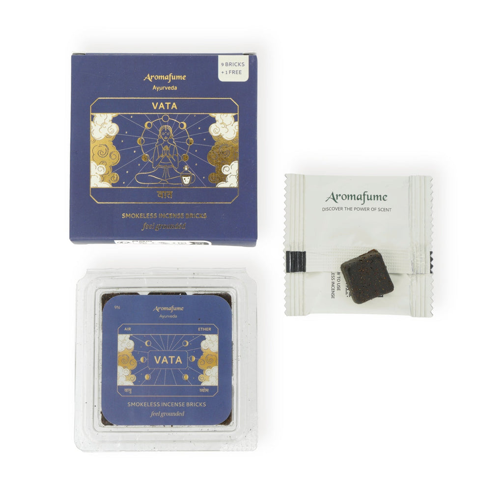 Aromafume wierookblokjes Vata dosha (40 g)