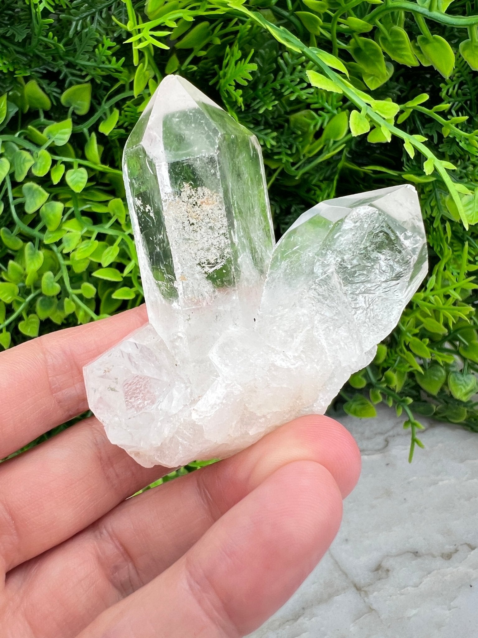 Bergkristal cluster (7 cm) by KEY LIME STORE