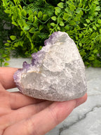 Amethist cluster cut base (6 cm)