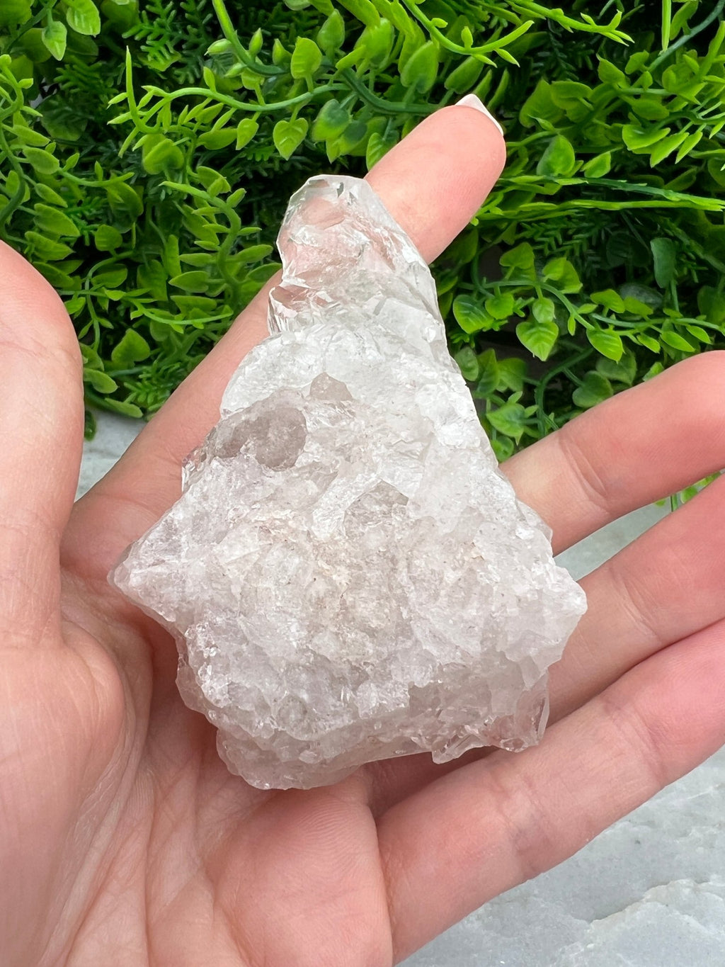 Bergkristall-Cluster (8 cm) von KEY LIME STORE