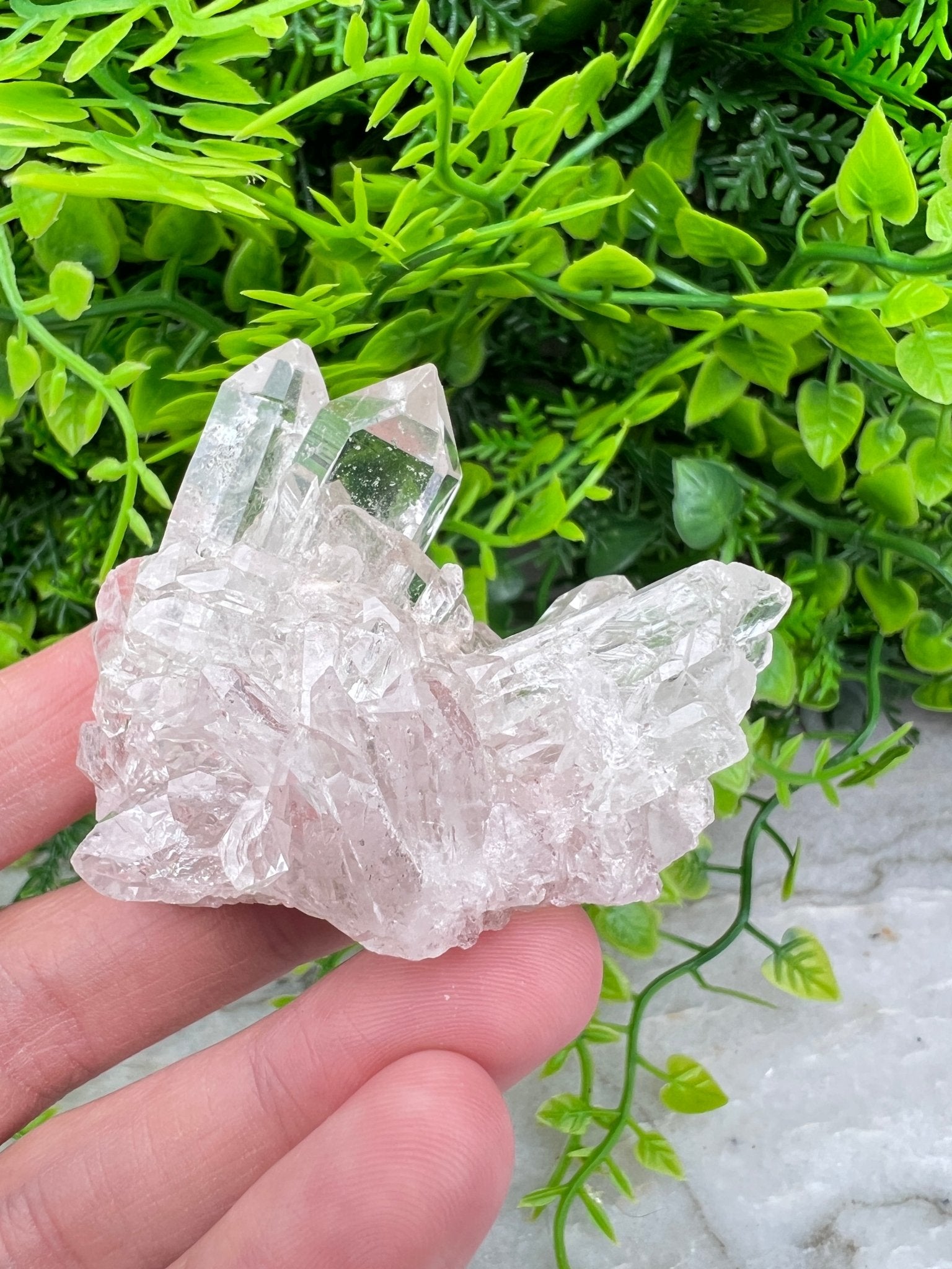 Bergkristall-Cluster (6 cm) von KEY LIME STORE