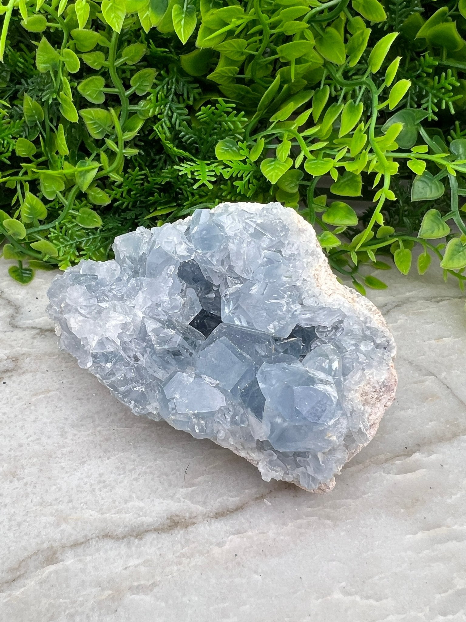 Celestien-Cluster (454 Gramm) von KEY LIME STORE