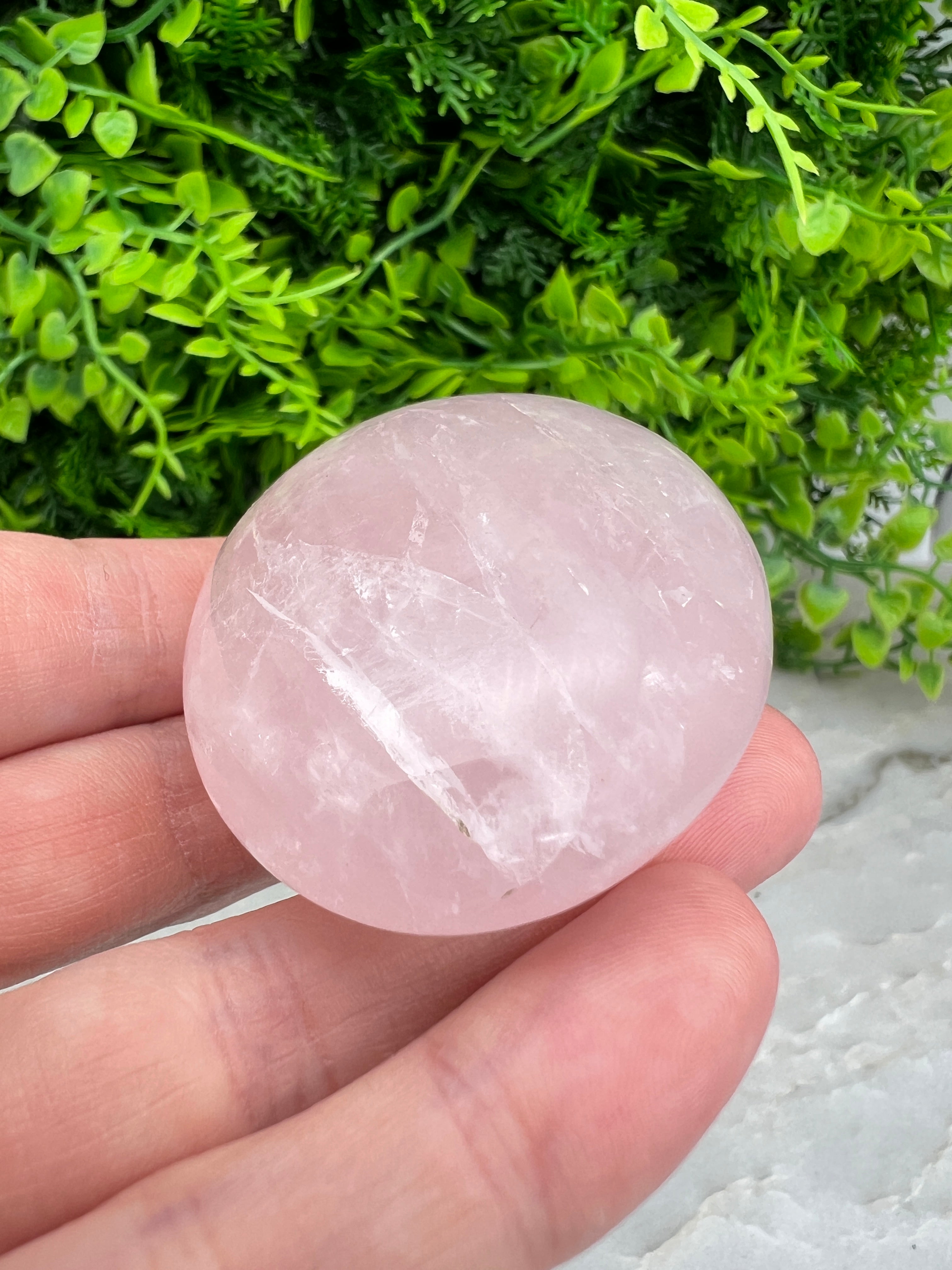 Pierre de quartz rose (6 cm)