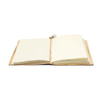 Tree of Life Notebook, Faux Leather Cover with Rock Crystal (18x13 cm)