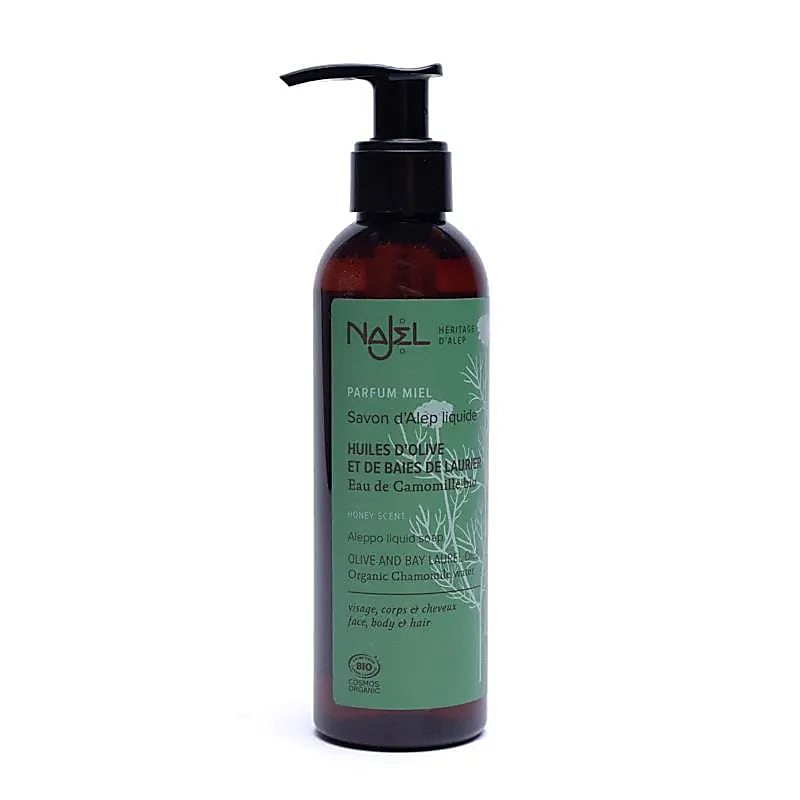vloeibare Aleppozeep Najel met kamillewater BIO (200ml)