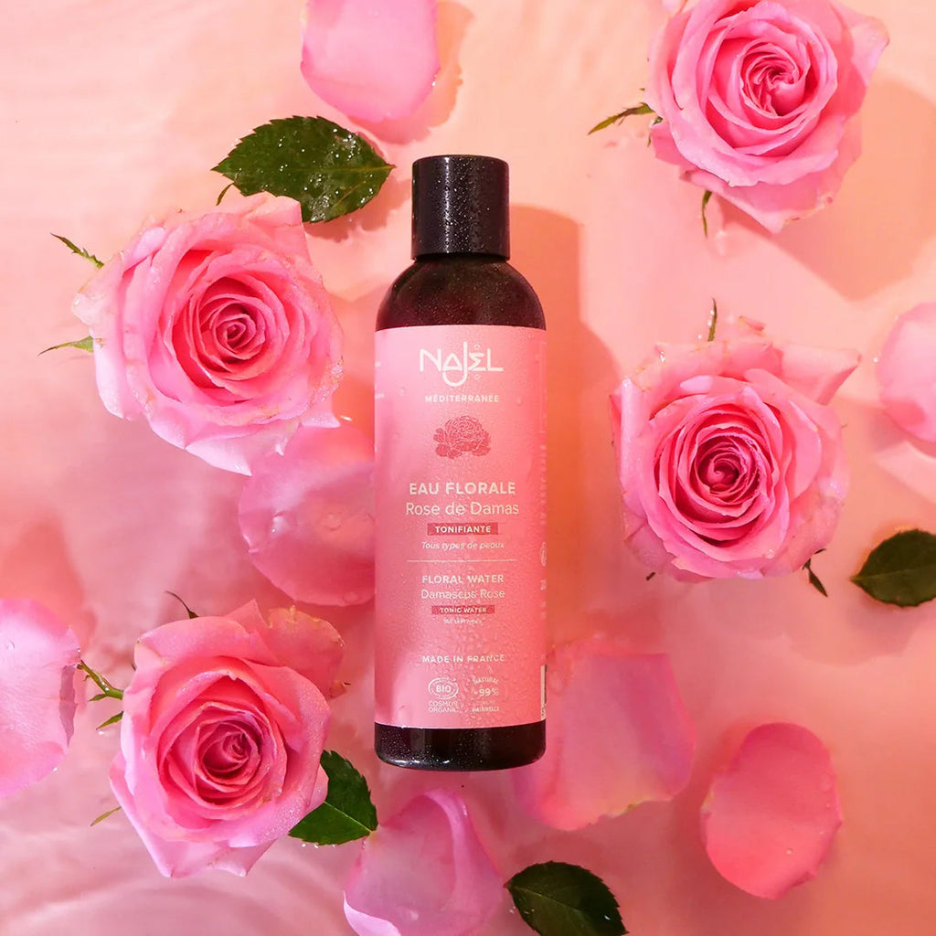 Organic rose hydrosol, Najel damascus BIO (200 ml)