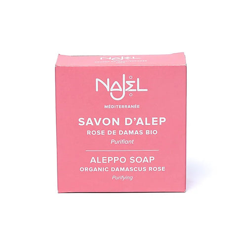 Aleppo zeep roos biologische Damascener (100 g)