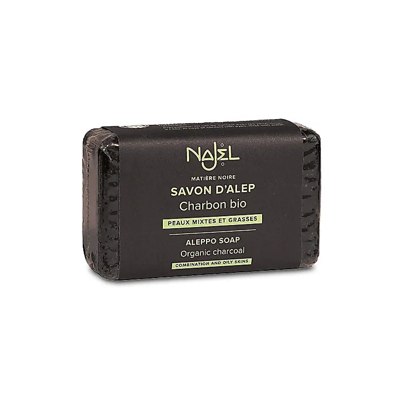 Najel Organic Charcoal Aleppo Soap (100g)