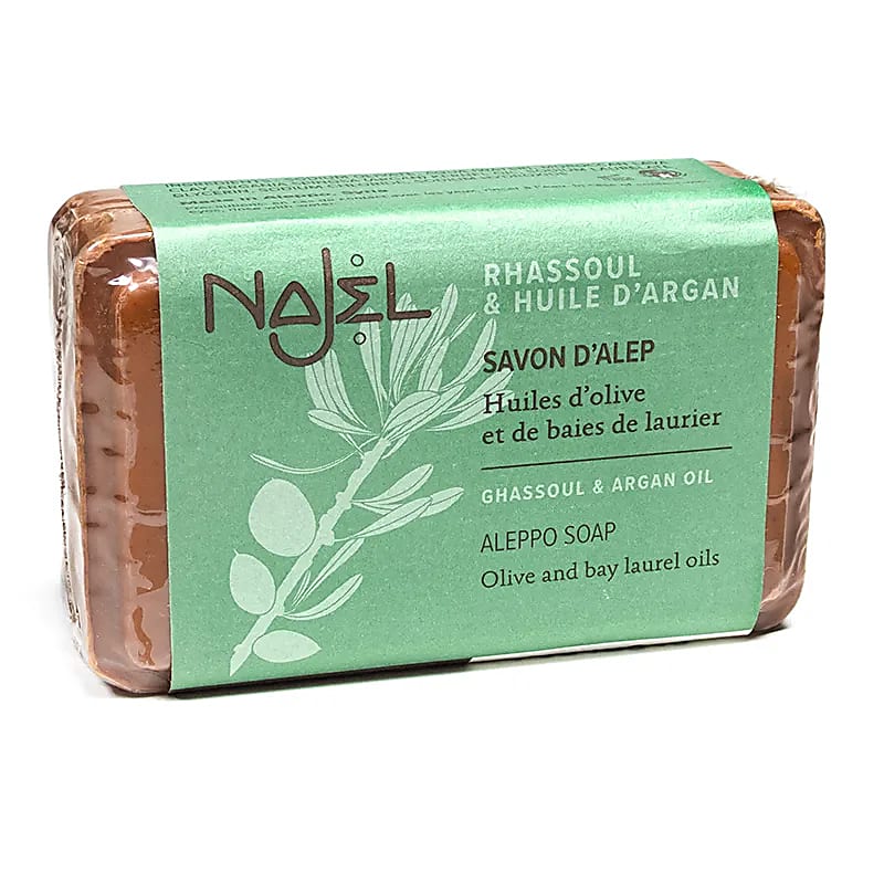 Aleppo zeep rhassoul met arganolie (100g)