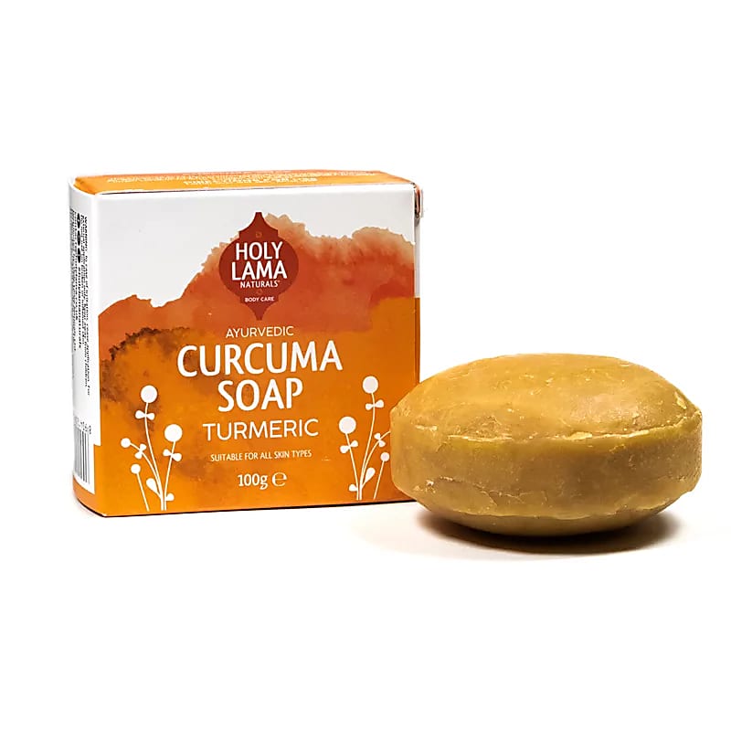 turmeric soap bar Holy Lama Kurkuma Zeep (100g)