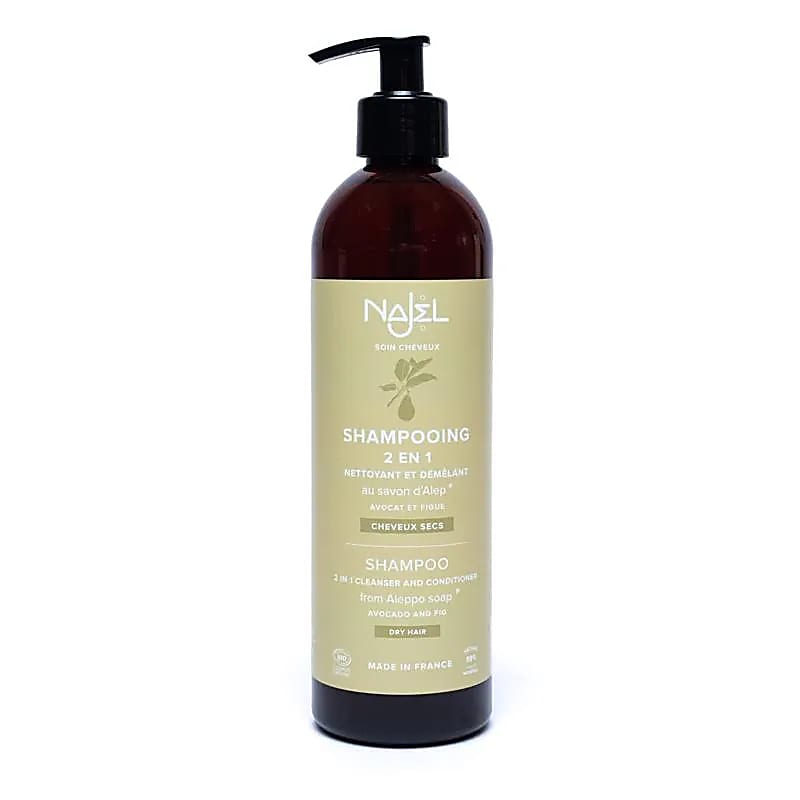 Aleppo shampoo droog haar, Najel 2-in-1 BIO (500ml)