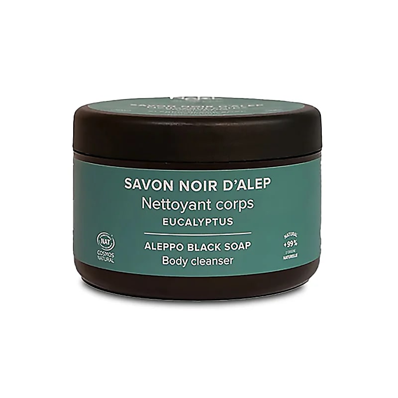zwarte scrubzeep eucalyptus Najel Aleppo (180 g)
