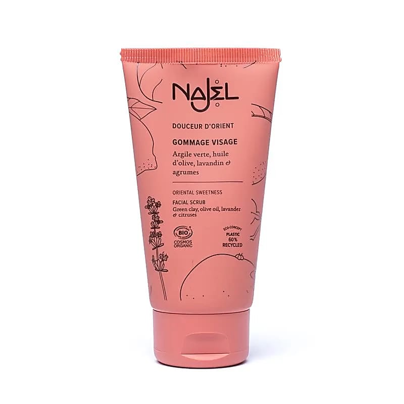 biologische gezichtsscrub Najel Eastern Softness (75 ml)