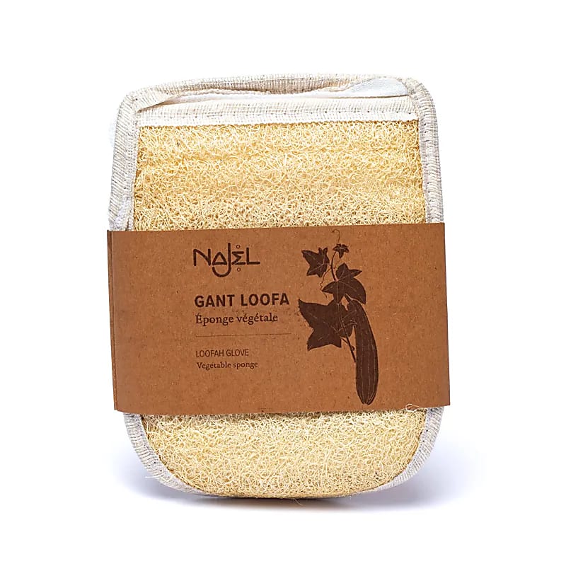 Loofah scrub glove Najel handschoen (45g)