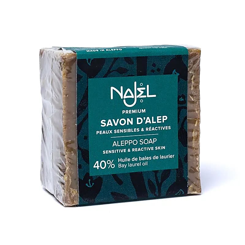 Aleppo soap 40%, Najel zeep (185g)