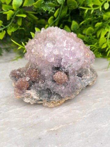 Flower Amethist cluster by KEY LIME STORE