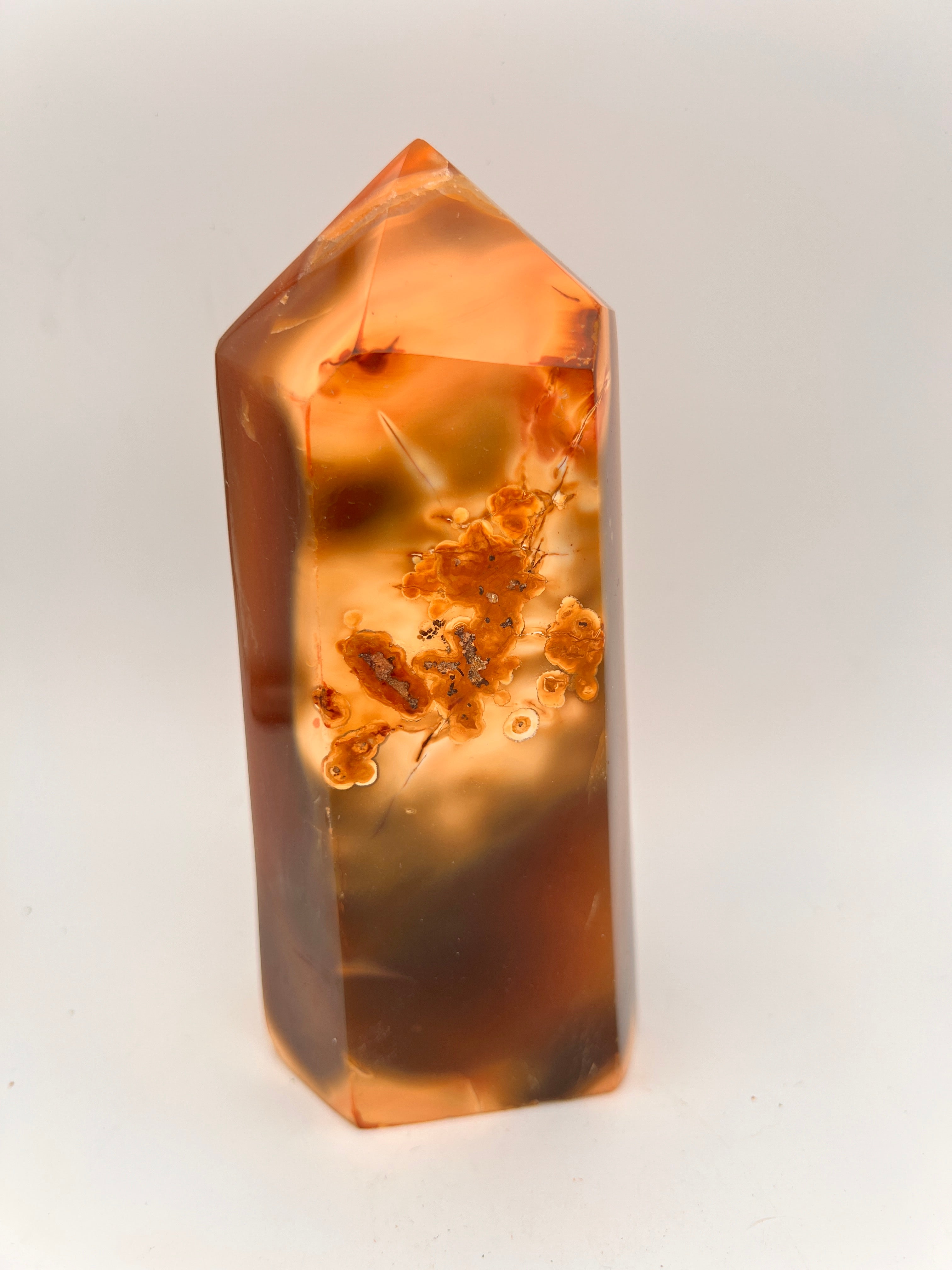 Agaat punt/toren 0.721 kg