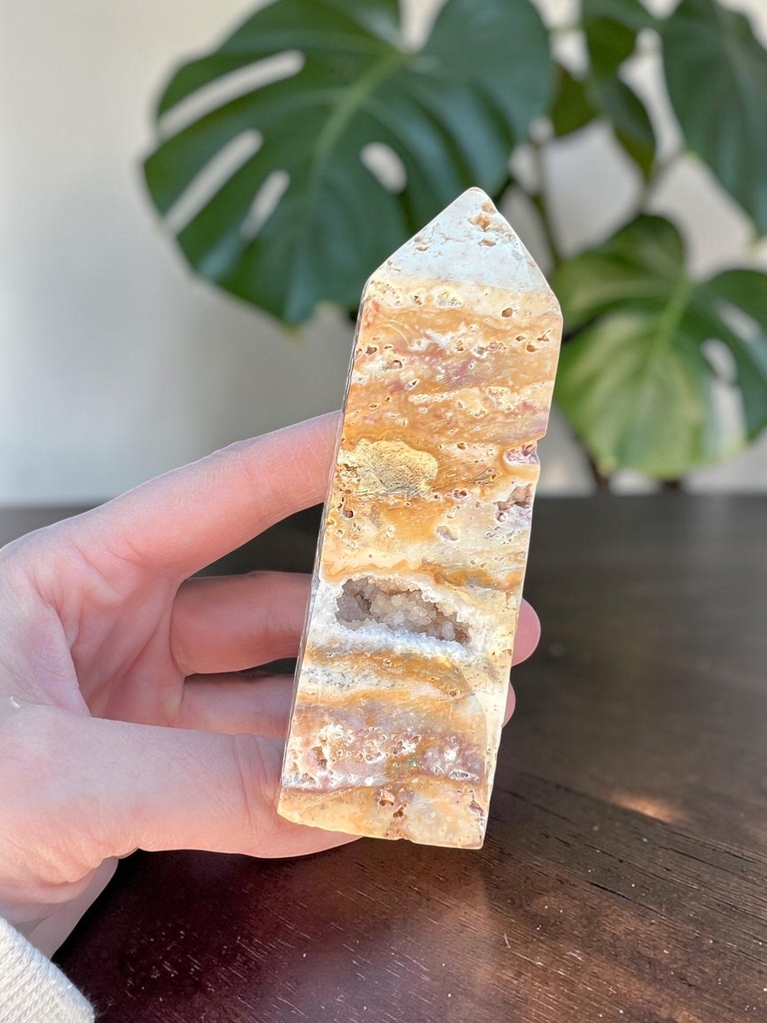 Druze crazy lace agaat by KEY LIME STORE