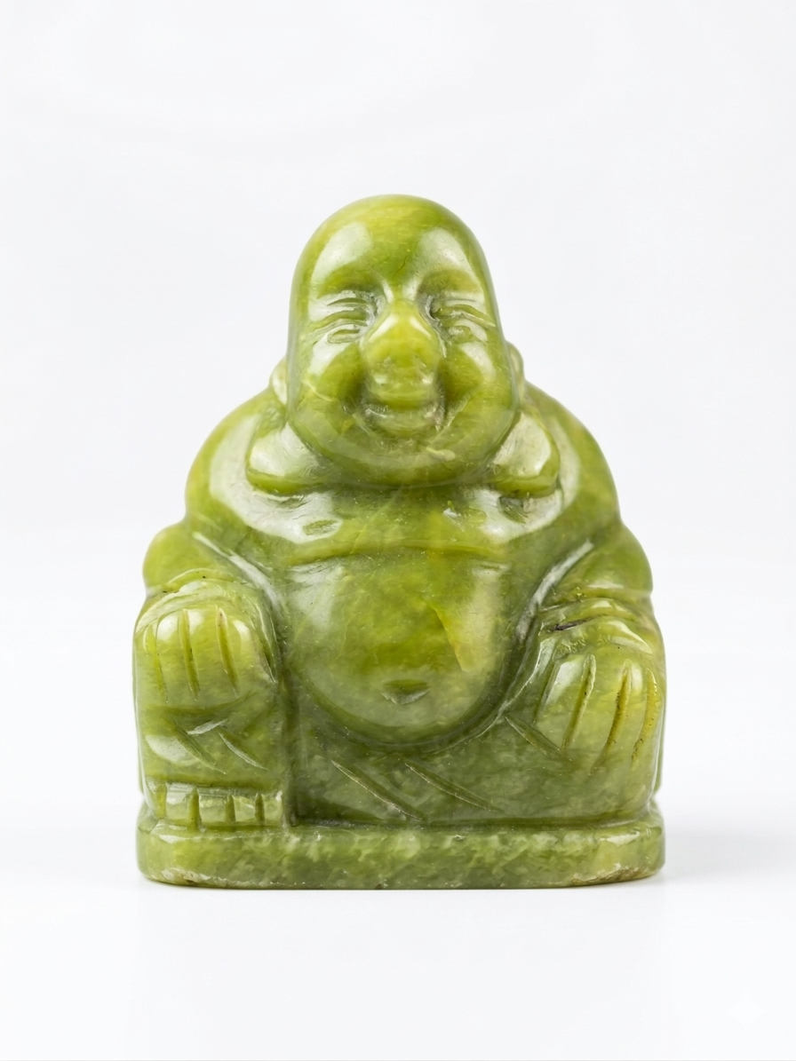 Serpentijn lachende Boeddha
