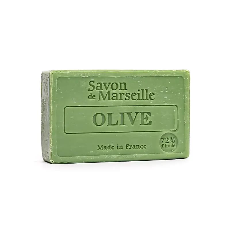 Natürliche Marseiller Seife mit Olivenöl, 100 Gramm, von KEY LIME STORE