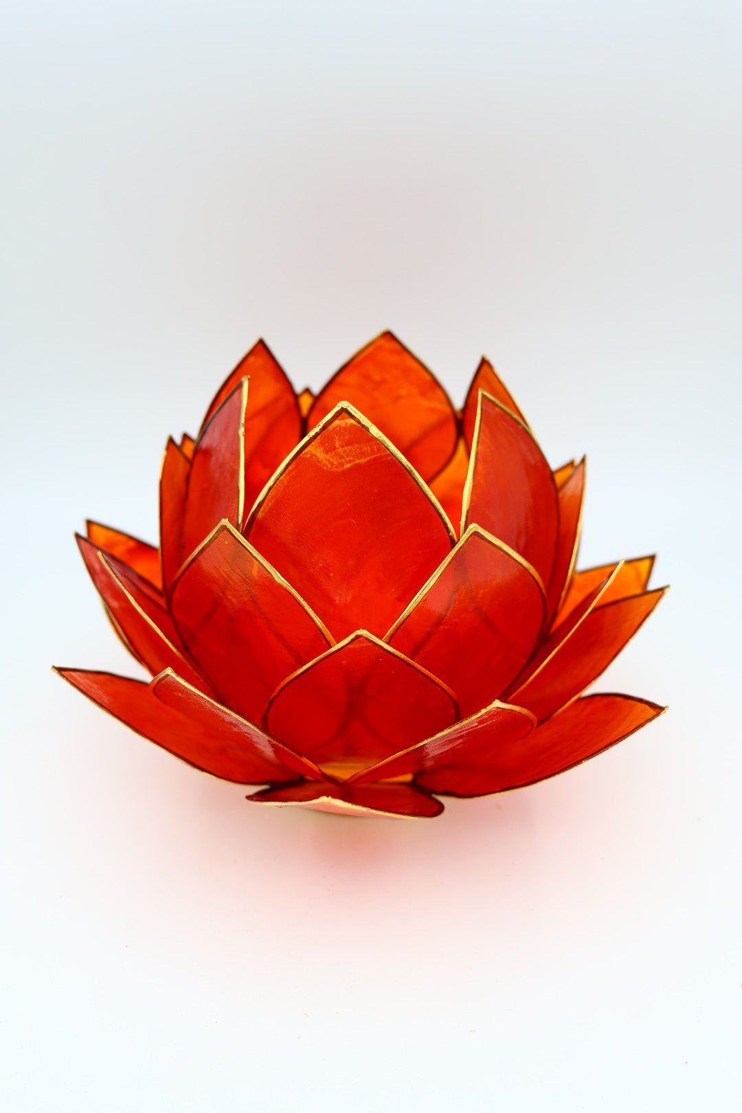 Capizschelpen kaarsenhouder