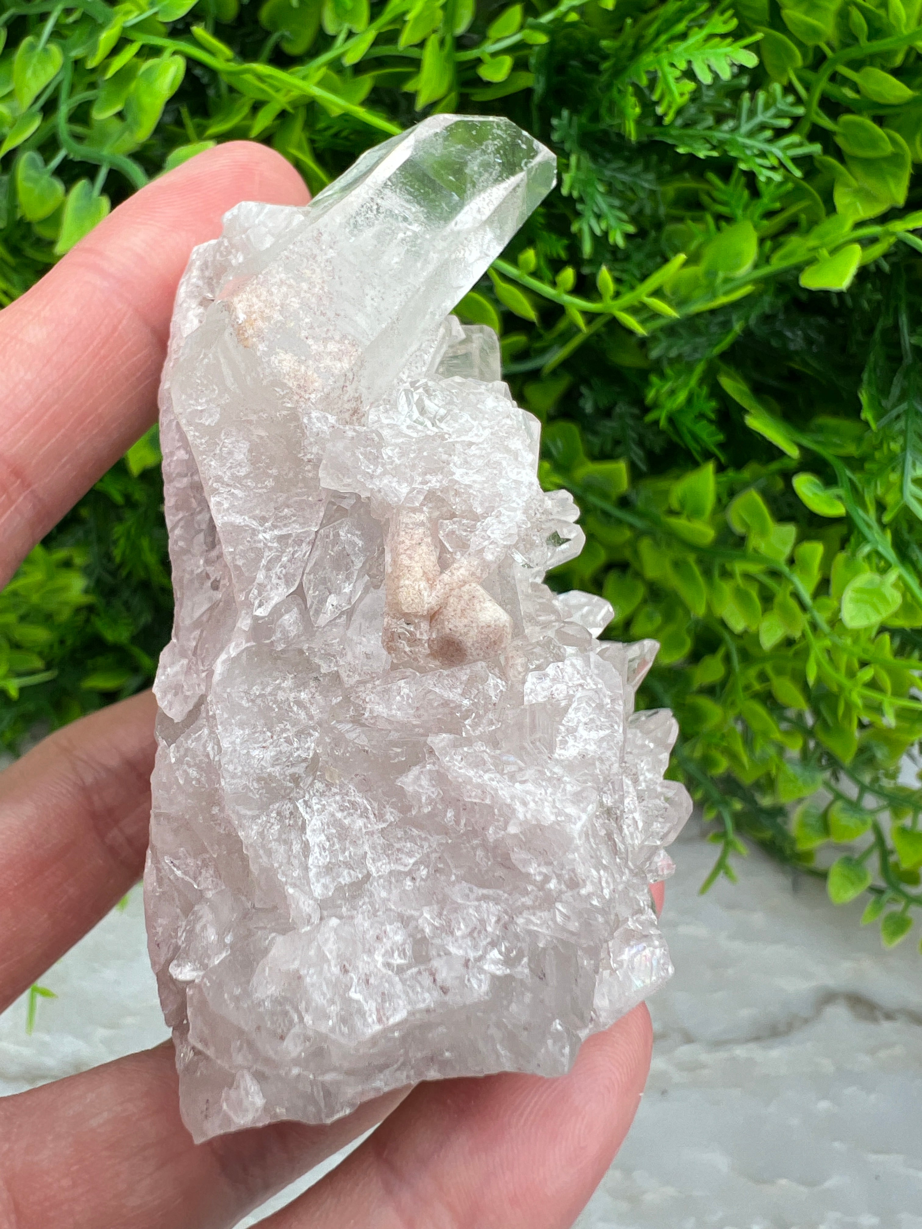 Bergkristal cluster (7 cm)